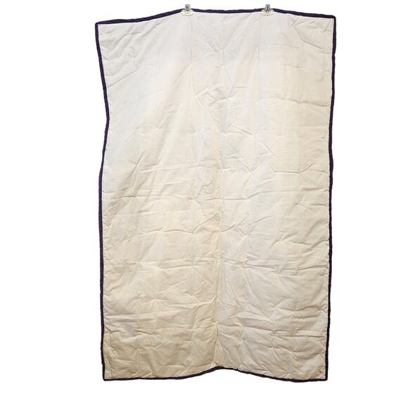 The Secret Life of Pets Handmade Blanket 50"x 31.5" Gidget & Chloe Purple White - Picture 2 of 4